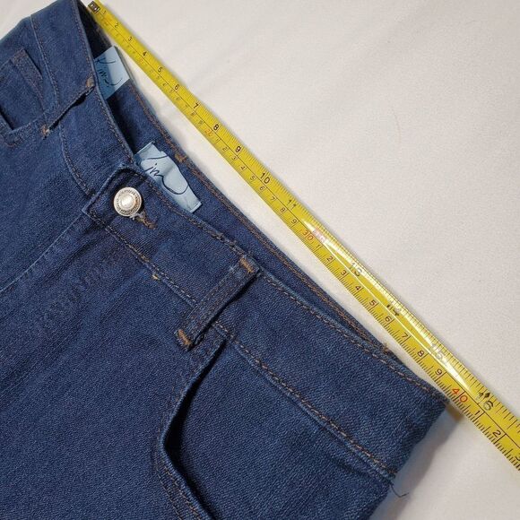 NEW 10 Kim Rogers EASY FIT SLIMMING STRETCH DARK ANTIQUE WASH JEANS 30 31 32 NWT - Picture 2 of 12